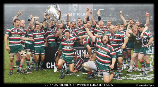 Guinness Premiership Final 2010 Winners Leicester Tigers